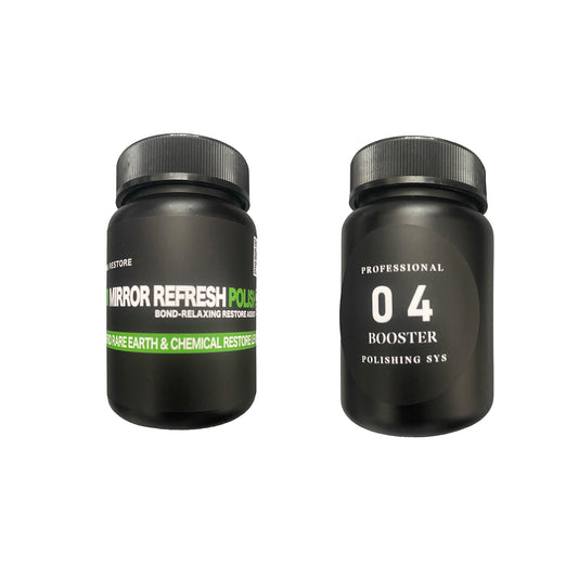MRS POLISH + BOOSTER Set — 除去力強化セット 100ml Bottle set